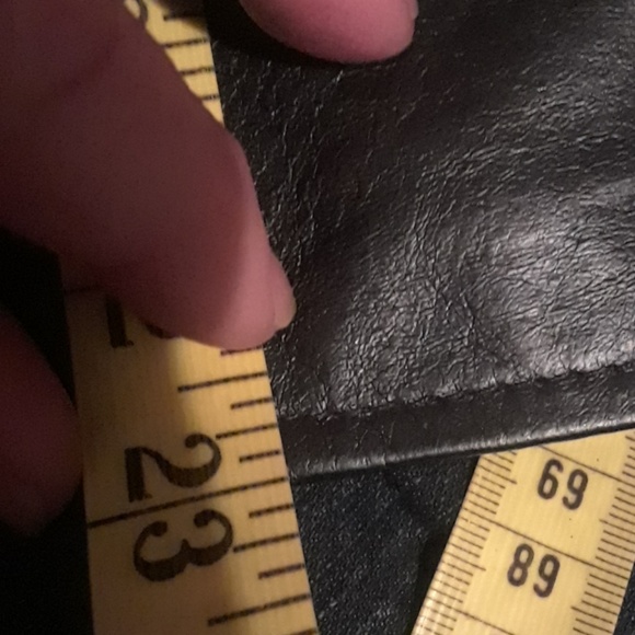 Worthington ladies black leather jacket - Picture 7 of 8